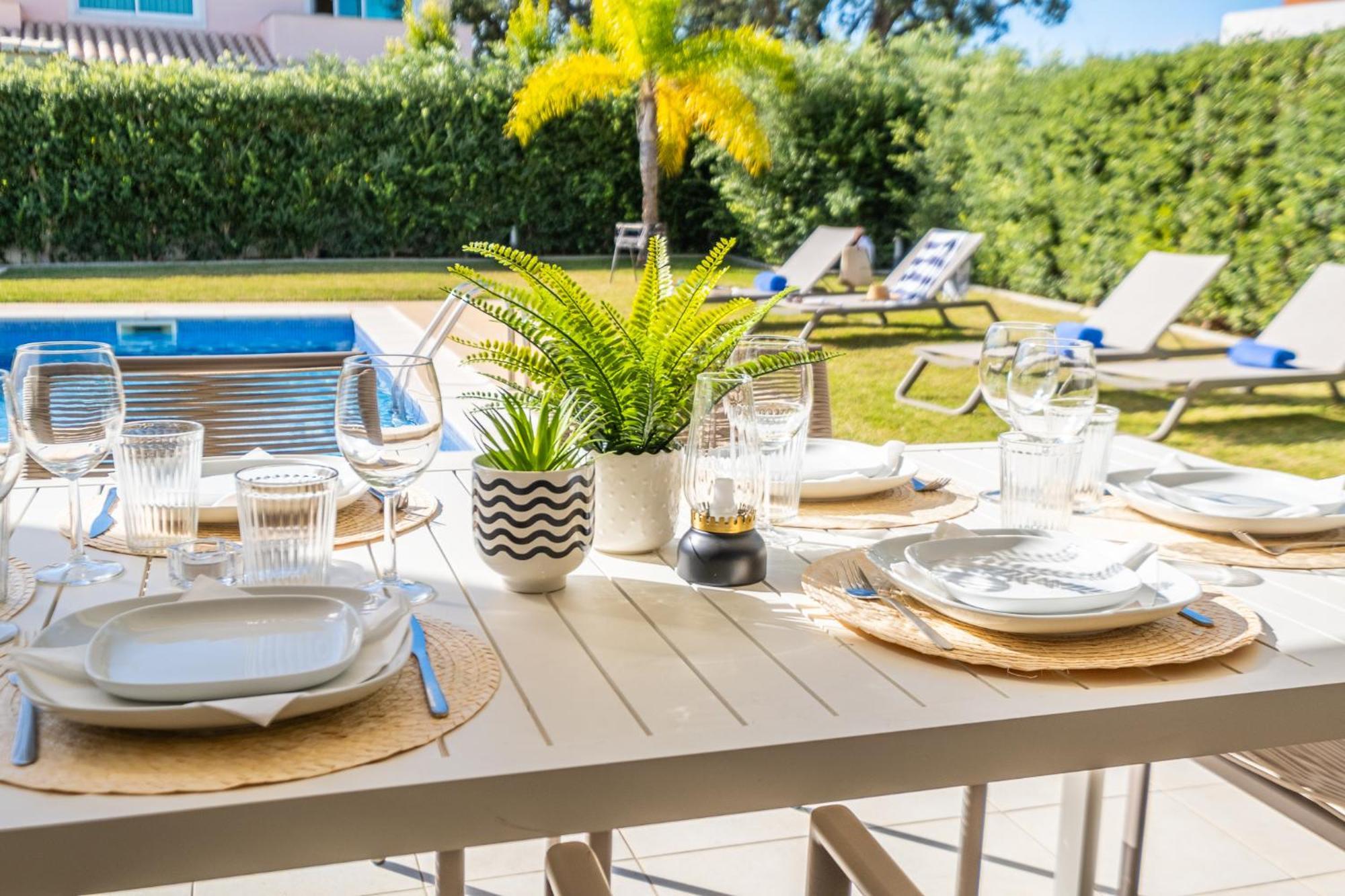 Villas Novochoro - Large Garden- Heatable Pool By Dreamvillasalbufeira Bagian luar foto