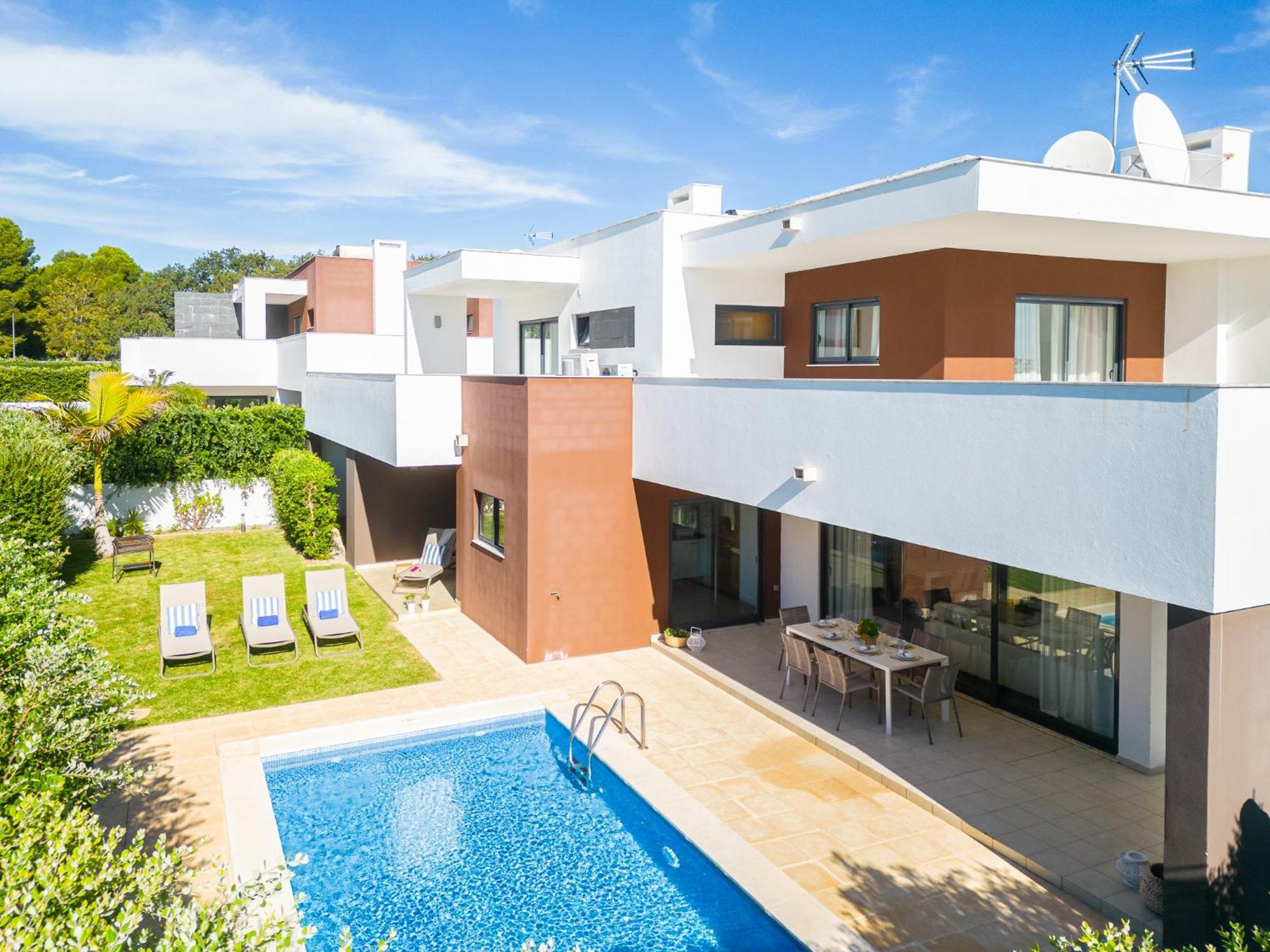 Villas Novochoro - Large Garden- Heatable Pool By Dreamvillasalbufeira Bagian luar foto